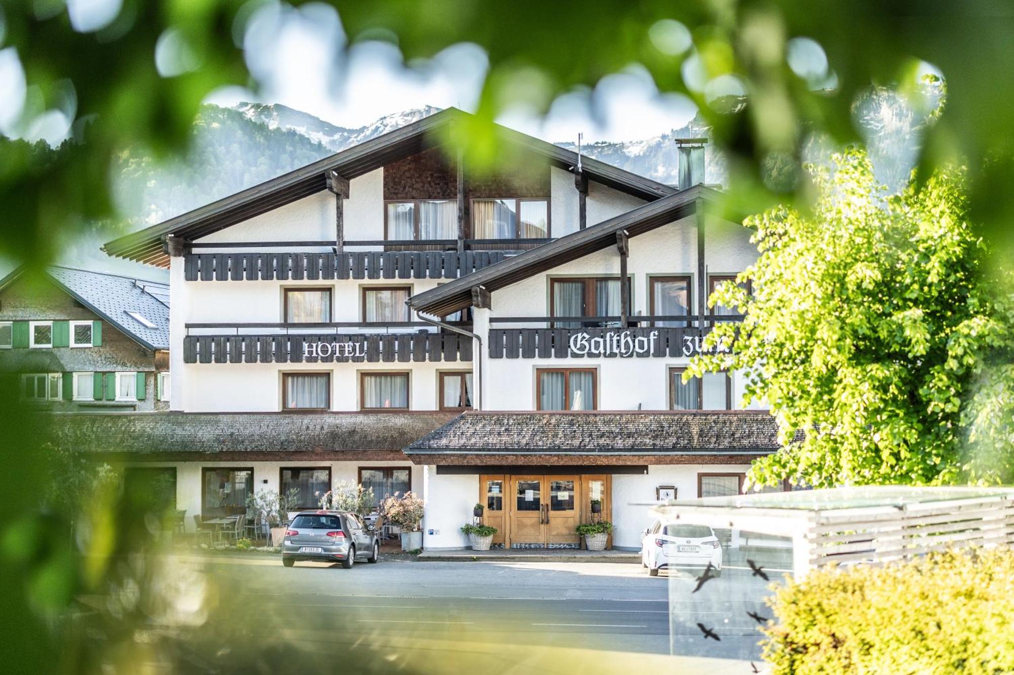 Hotel Loewen Lingenau Esterno foto